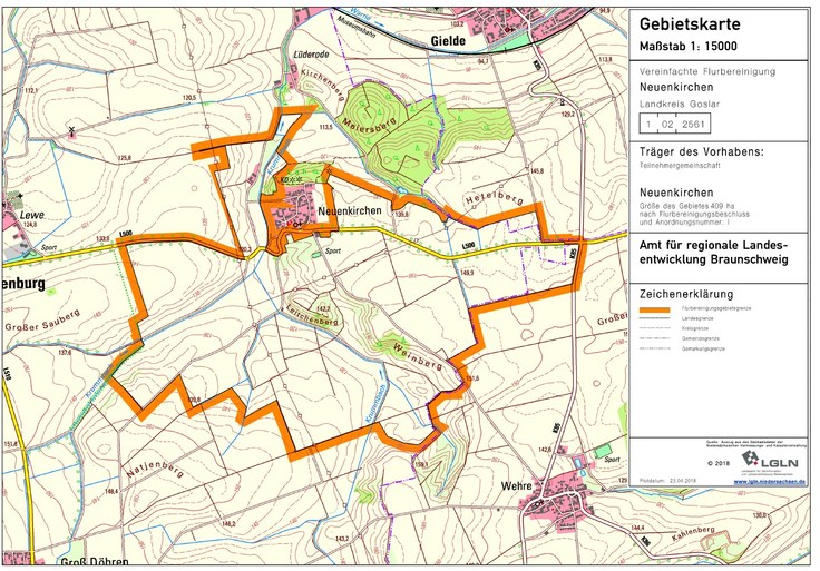 Gebietskarte_nach 1.Anordnung_Flurb_Neuenkirchen