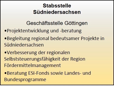 Stabsstelle Niedersachsen -Geschäftsstelle Göttingen-