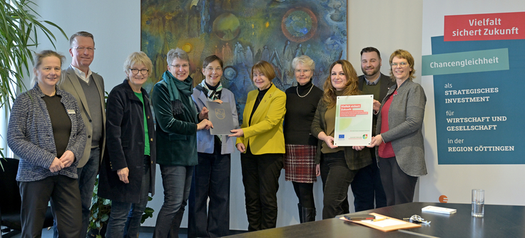 Bescheidübergabe Vielfalt sichert Zukunft