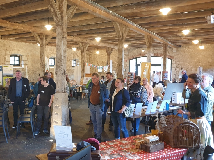 Von der Idee zur Umsetzung: Auf dem Projektmarkt präsentierten Initiativen, Vereine und Unternehmen ihre Konzepte und Projekte.