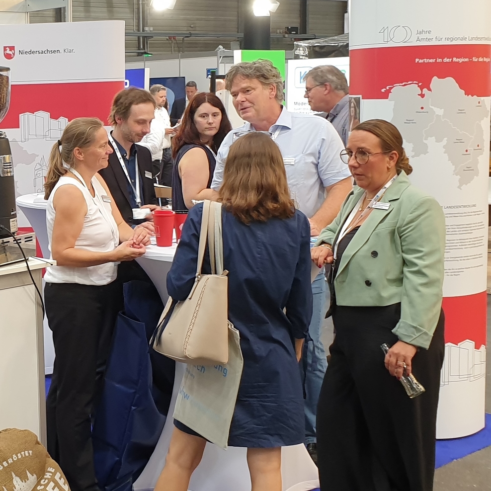 Messestand auf der Messe KOMMUNAL
