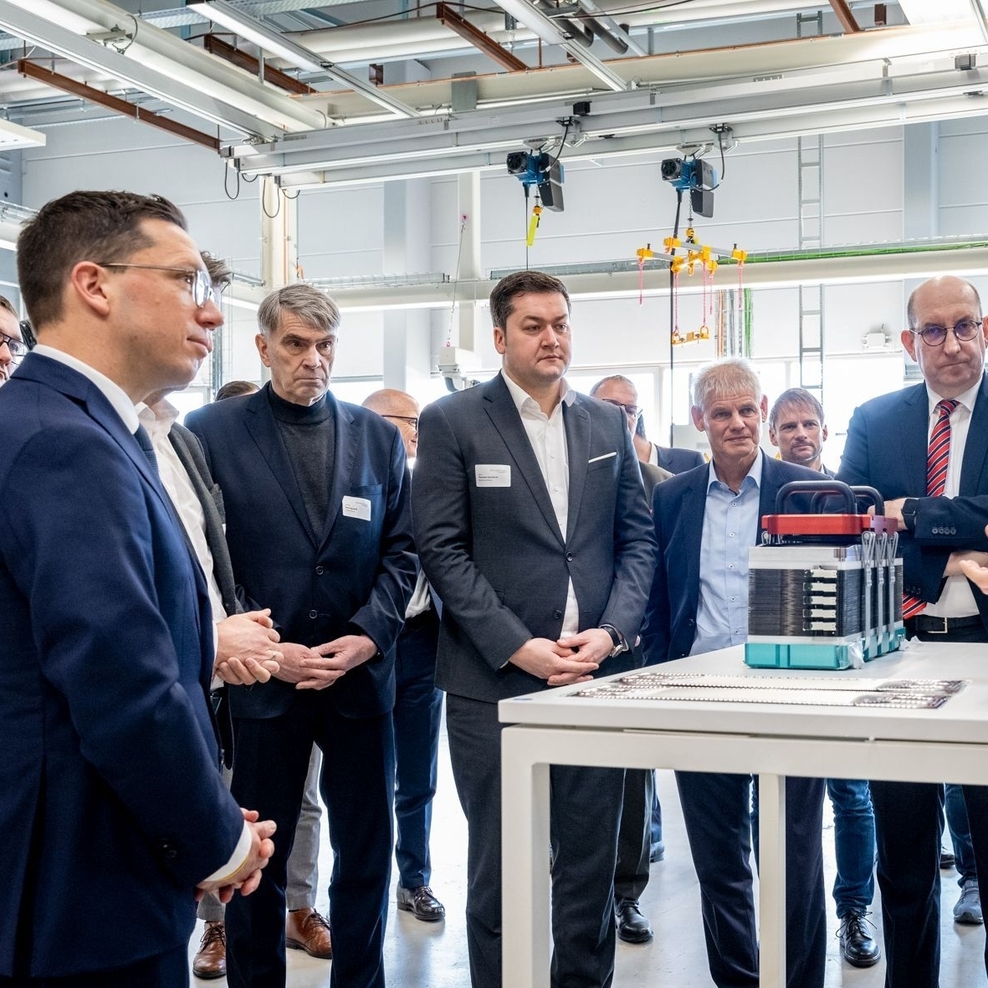 Bescheidübergabe am Wasserstoffcampus Salzgitter