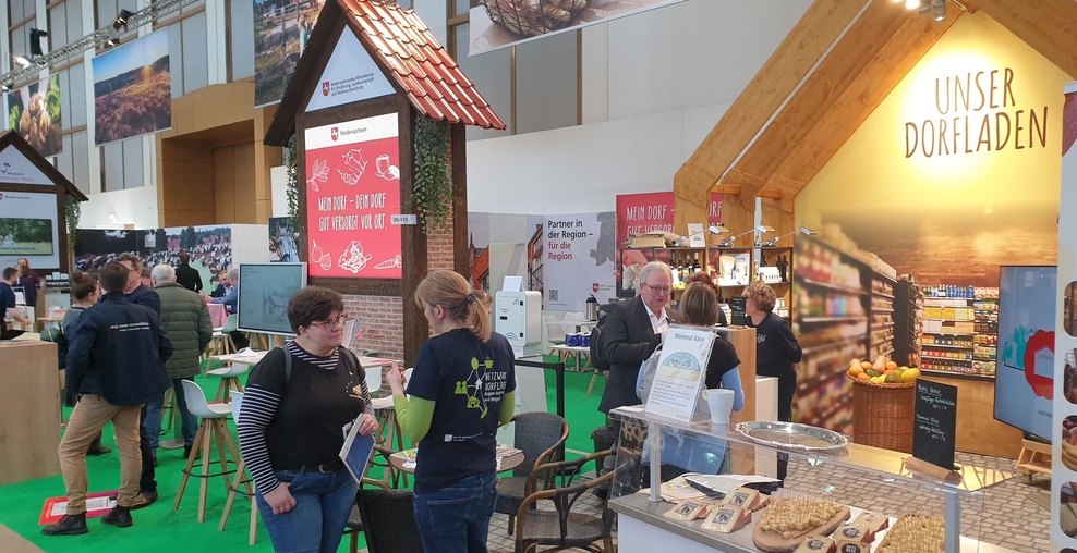 Der Messestand auf der Grünen Woche 2026